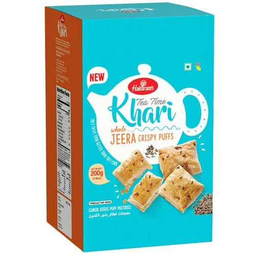 Haldiram's Khari Puff - Jeera - 400gm - salpers.ch