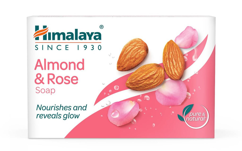 Himalaya Almond & Rose Soap - 75g - salpers