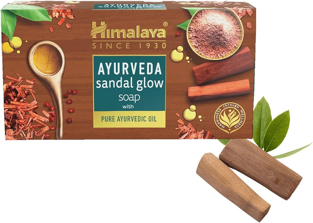 Himalaya Ayurveda Sandel Glow Soap - 125g - salpers