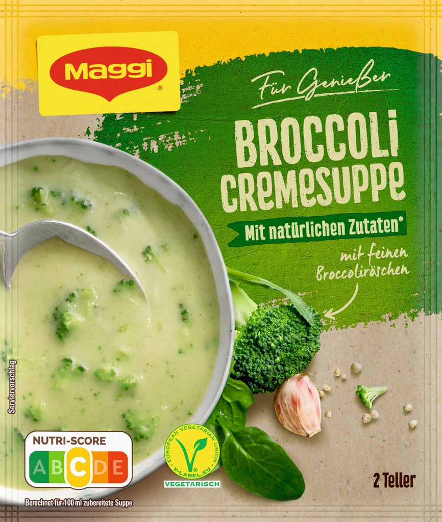 Maggi Broccoli Cream Soup - 2 Portion - salpers