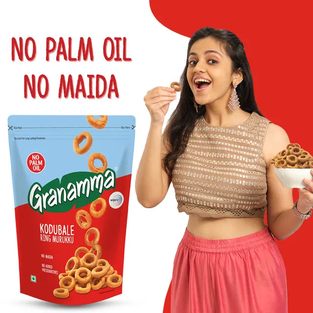 Granamma Kodubale - Ring Murukku - 120g - salpers