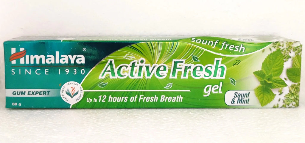 Himalaya Active Fresh Gel Toothpaste - 80g - salpers