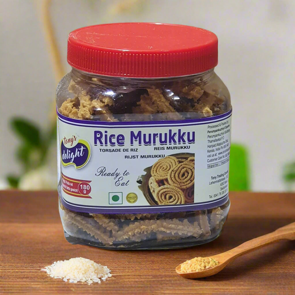 Tony'y Deligh Rice Murukku - 180g - salpers