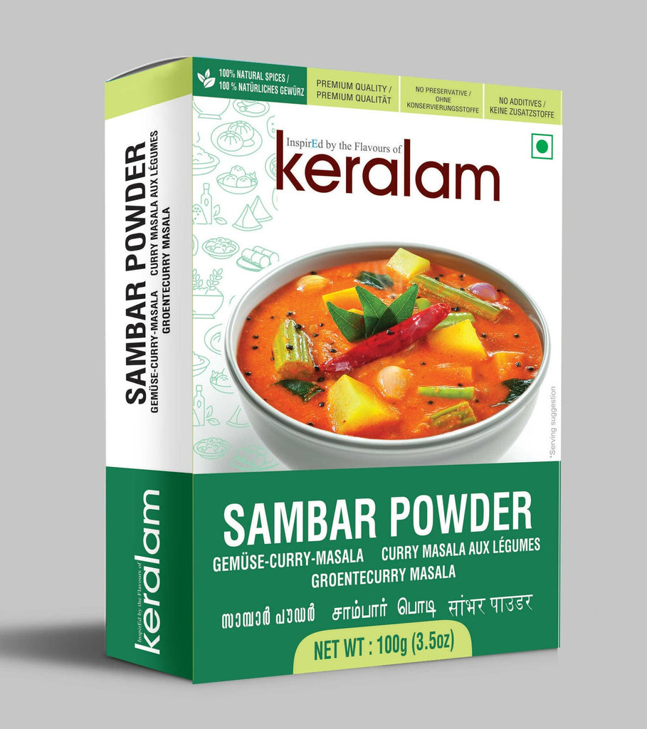 Keralam Sambar Powder - 100g - salpers