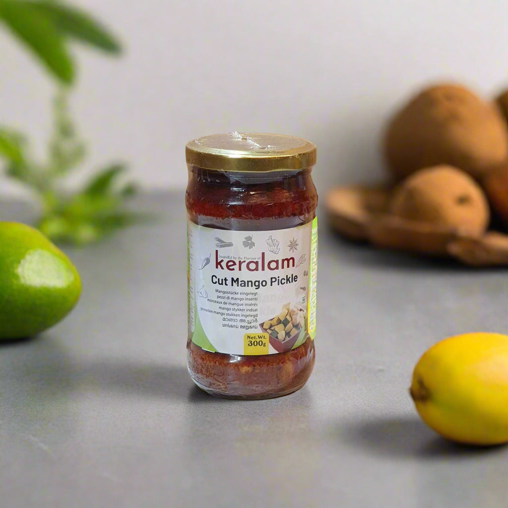 Keralam Cut Mango Pickle - 300g - salpers