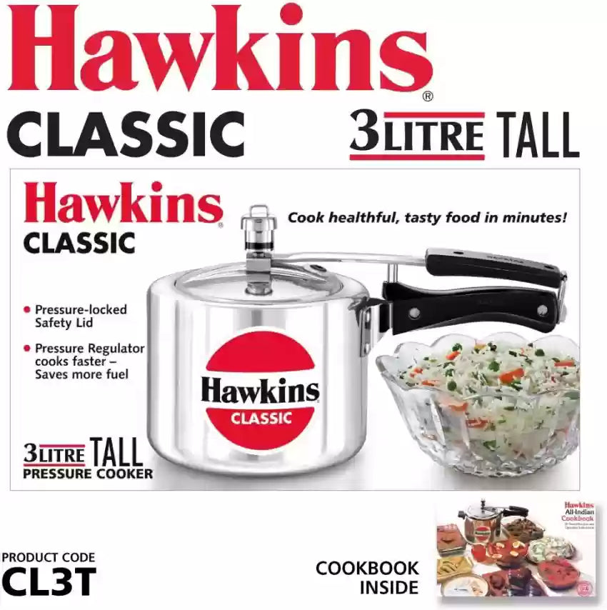 Hawkins classic Pressure cooker - 3L - salpers
