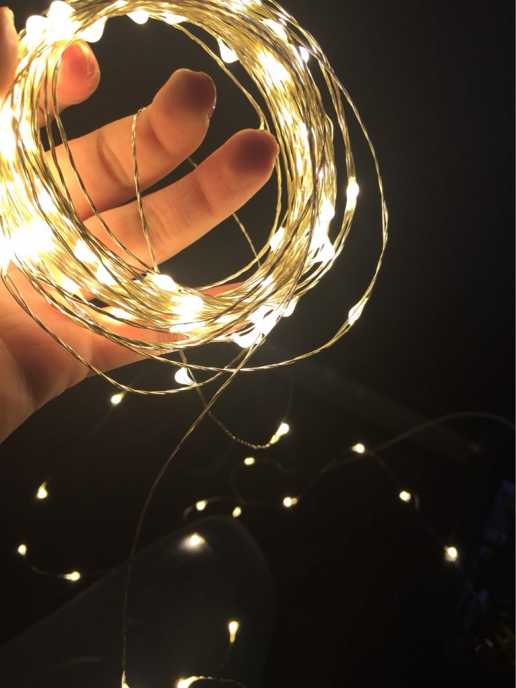 2 M Wire LED Bottle / Glass Licht With Button Cell - salpers.ch