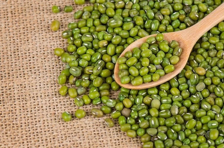 TRS Moong Whole - Moong Beans - 1KG - salpers.ch